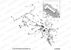 ELECTRICAL | ELECTRICAL, WIRE HARNESSES - R21MAA57B1/B9/EBX (700568)
