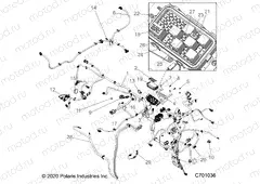 ELECTRICAL | ELECTRICAL, WIRE HARNESSES - R21MAA57F1/F9/SF1/F9/C1/C9/CK (701036)