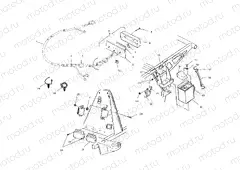 ELECTRICAL/TAILLIGHT - A04BA25CA/CB (4975037503B10) | ELECTRICAL/TAILLIGHT - A04BA25CA/CB (4975037503B10)