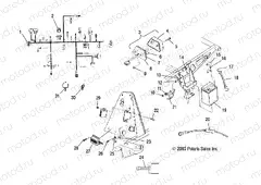 ELECTRICAL/TAILLIGHT - A04CH50AO/AQ/AR/AS/AT/AV/AW/AX (4987288728C11) | ELECTRICAL/TAILLIGHT - A04CH50AO/AQ/AR/AS/AT/AV/AW/AX (4987288728C11)