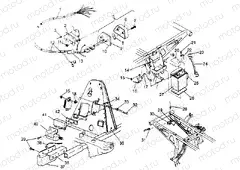 ELECTRICAL/TAILLIGHT ASSEMBLY 2x4 400L W947540 (4926752675C005) | ELECTRICAL/TAILLIGHT ASSEMBLY 2x4 400L W947540 (4926752675C005)