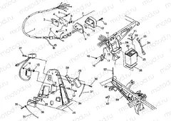 ELECTRICAL/TAILLIGHT ASSEMBLY 6X6 350L W938739 (4924062406041A) | ELECTRICAL/TAILLIGHT ASSEMBLY 6X6 350L W938739 (4924062406041A)