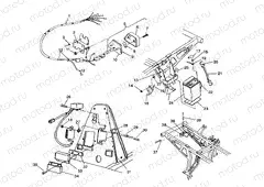 ELECTRICAL/TAILLIGHT ASSEMBLY Sportsman 4X4 / W938039 (4926382638032A) | ELECTRICAL/TAILLIGHT ASSEMBLY Sportsman 4X4 / W938039 (4926382638032A)