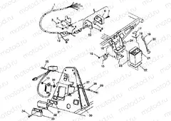 ELECTRICAL/TAILLIGHT ASSEMBLY - W937527 (4924072407026A) | ELECTRICAL/TAILLIGHT ASSEMBLY - W937527 (4924072407026A)