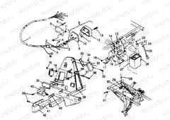 ELECTRICAL/TAILLIGHT Magnum 2X4 W967544 (4936033603C006) | ELECTRICAL/TAILLIGHT Magnum 2X4 W967544 (4936033603C006)