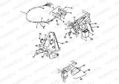 ELECTRICAL/TAILLIGHT Sport 400L W98BA38C (4947234723C002) | ELECTRICAL/TAILLIGHT Sport 400L W98BA38C (4947234723C002)