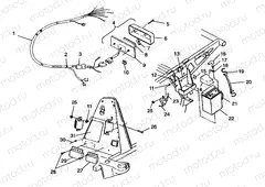 ELECTRICAL/TAILLIGHT Trail Blazer W98BA25C (4945464546C001) | ELECTRICAL/TAILLIGHT Trail Blazer W98BA25C (4945464546C001)