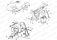 ELECTRICAL/TAILLIGHT Trail Boss W968527 (4935883588C003) | ELECTRICAL/TAILLIGHT Trail Boss W968527 (4935883588C003)