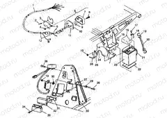 ELECTRICAL/TAILLIGHT Trail Boss W98AA25C (4945314531C002) | ELECTRICAL/TAILLIGHT Trail Boss W98AA25C (4945314531C002)