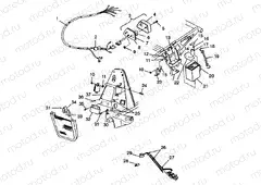 ELECTRICAL/TAILLIGHT - W98CH50A (4945714571c007) | ELECTRICAL/TAILLIGHT - W98CH50A (4945714571c007)