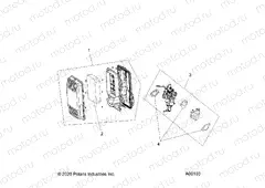 ENGINE - AIR FILTER | ENGINE - AIR FILTER, CARBURETOR AND GASKETS - P20GGGFNA/GGGGNA (A00103)