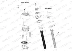 ENGINE AIR INTAKE/HULL AIR INLET - W005197D (4955815581B014) | ENGINE AIR INTAKE/HULL AIR INLET - W005197D (4955815581B014)