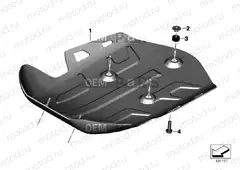 ENGINE, ANCILLARY GUARD COMPONENTS
