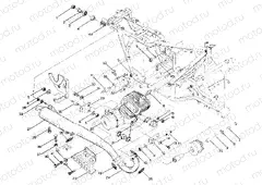 Engine and Muffler Mounting (4913521352005A) | Engine and Muffler Mounting (4913521352005A)