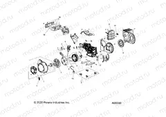 ENGINE ASM. - P20GDGENA (A00090) | ENGINE ASM. - P20GDGENA (A00090)