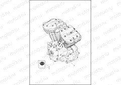 ENGINE ASSEMBLY - Milwaukee-eight⢠114