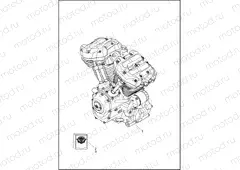 ENGINE ASSEMBLY - Milwaukee-Eight 117® engine