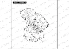 ENGINE ASSEMBLY - TWIN CAM 103â¢
