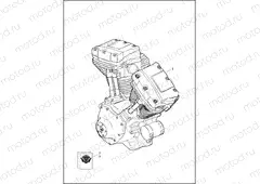 ENGINE ASSEMBLY - TWIN CAM 103â¢