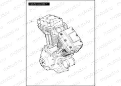 ENGINE ASSEMBLY - TWIN CAM 96â¢