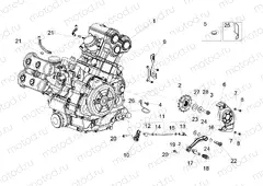 Engine-Completing part-Lever