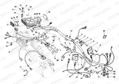 ENGINE CONTROL UNIT DM 003850> » HANDLE BAR