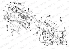 ENGINE CONTROL UNIT DMM 003097> » HANDLE BAR