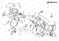 ENGINE CONTROL UNIT SENNA » HANDLE BAR