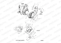 ENGINE | ENGINE, AIR INLET and OUTLET DUCTS - S20CBU5BSA/BSL (600894)