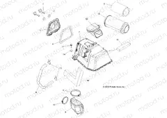 ENGINE | ENGINE, AIR INTAKE - A09ZN85/8X ALL OPTIONS (49ATVAIRINTAKE09SPXP550)