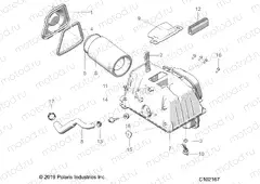ENGINE | ENGINE, AIR INTAKE - A20SXA85A1/A7/CA1/CA7/E85A9/AF/AP/CA9/CAF/CAP/V85AP/CAP (C102167)