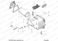ENGINE | ENGINE, AIR INTAKE - A20SXD95A9/E95AG/CAG (C102028)
