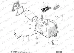 ENGINE | ENGINE, AIR INTAKE - A20SXE95KL/KR (C102000)