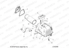 ENGINE | ENGINE, AIR INTAKE - A21SGE95FK/S95CK/S95FK (C102350)