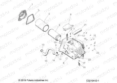 ENGINE | ENGINE, AIR INTAKE - A21SVE95KK (C0210412-1)