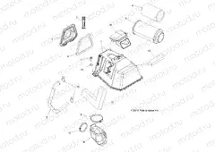 ENGINE | ENGINE, AIR INTAKE (Built 10/23/10 and After) - A11ZN85AA/AQ/AZ (49ATVAIRINTAKE11SP850)