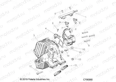 ENGINE | ENGINE, AIR INTAKE MANIFOLD - D20BBP99A4/B4/FP99A4 (C700595)