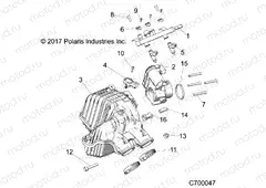 ENGINE | ENGINE, AIR INTAKE MANIFOLD - R19RSE99AS/A1/A9/AD/AV/B1/B9/BS/BD/BV (C700047)