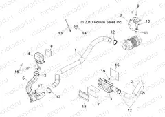 ENGINE | ENGINE, AIR INTAKE - R10RH45AG/AH/AR (49RGRAIRINTAKE10400)