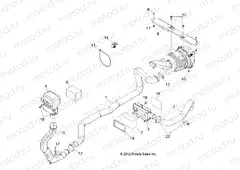 ENGINE | ENGINE, AIR INTAKE - R13RH76AG/AH/AN (49RGRAIRINTAKE13800MID)