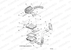 ENGINE | ENGINE, AIR INTAKE - R17RVAD1A1 (701834)