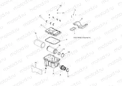 ENGINE | ENGINE, AIR INTAKE SYSTEM - A15SAA32EH (49ATVAIRBOX15SPETX)