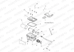 ENGINE | ENGINE, AIR INTAKE SYSTEM - A15SEA57AA/AC/AD/LD (49ATVAIRBOX1570EPS)