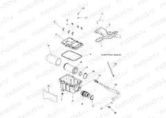 ENGINE | ENGINE, AIR INTAKE SYSTEM - A15SEB57CA/CJ/SEC57CJ/CA (49ATVAIRBOX15570MD)