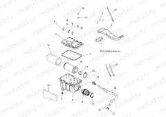 ENGINE | ENGINE, AIR INTAKE SYSTEM - A15SUH57AH (49ATVAIRBOX15UTE)