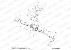 ENGINE | ENGINE, AIR INTAKE SYSTEM - A20SEE57K1 (C0200866-1)