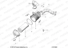 ENGINE | ENGINE, AIR INTAKE SYSTEM - A23HZB15D1/D4 (C101860)