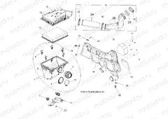 ENGINE | ENGINE, AIR INTAKE SYSTEM - R13VH57AD/6EAK (49RGRAIRBOX13RZR570)