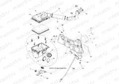 ENGINE | ENGINE, AIR INTAKE SYSTEM - R13VH57FX (49RGRAIRBOX13RZR570I)