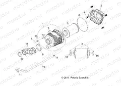 ENGINE | ENGINE, AIR INTAKE SYSTEM - R13WH76AG/AR/EAH/EAI (49RGRAIRBOX12CREW)